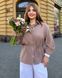 Жіноча блуза з поясом 241 фото